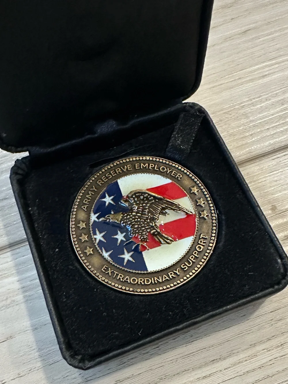 VTG U.S. Army Reserve Employer “Extraordinary Support” Coin